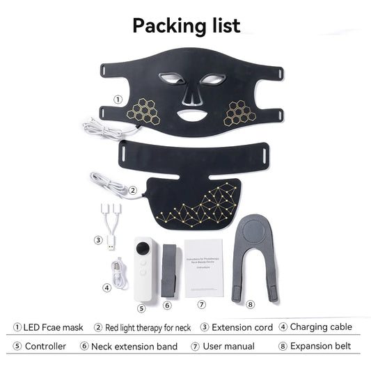 Mask + Neck and Chest - Eclipse Black