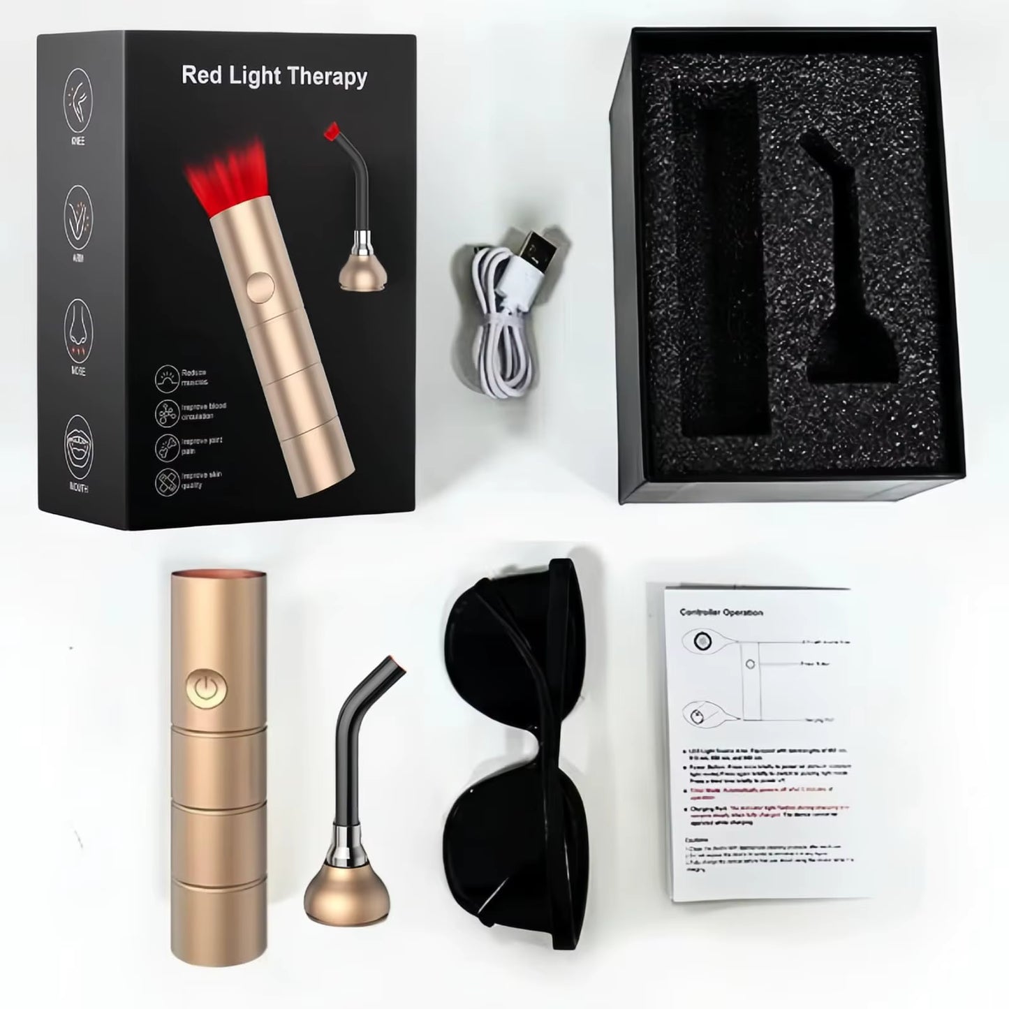 AuraFlex IR - Handheld Redlight Therapy Device