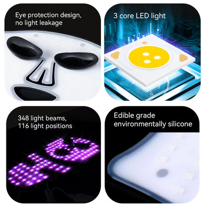 AuraGlow RX Redlight Therapy Face, Neck & Chest Mask